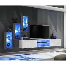 Meblościanka SWITCH SW 22 Grafit / Biały SWITCH GRAFIT / BIAŁY Podstawowe