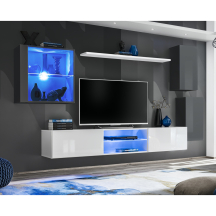 Meblościanka SWITCH SW 23 Grafit / Biały SWITCH GRAFIT / BIAŁY Podstawowe