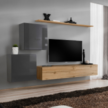 Meblościanka SWITCH SW 5 Grafit / Wotan SWITCH GRAFIT / WOTAN Podstawowe