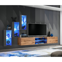 Meblościanka SWITCH SW 22 Grafit / Wotan SWITCH GRAFIT / WOTAN Podstawowe