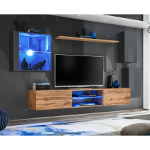 Meblościanka SWITCH SW 23 Grafit / Wotan SWITCH GRAFIT / WOTAN Podstawowe