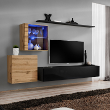 Meblościanka SWITCH SW 15 Wotan / Czarny SWITCH CZARNY / WOTAN Podstawowe