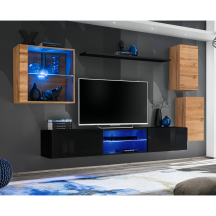 Meblościanka SWITCH SW 23 Wotan / Czarny SWITCH CZARNY / WOTAN Podstawowe