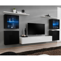 Meblościanka SWITCH SW 14 Czarny / Biały SWITCH CZARNY / BIAŁY Podstawowe