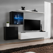 Meblościanka SWITCH SW 15 Czarny / Biały SWITCH CZARNY / BIAŁY Podstawowe