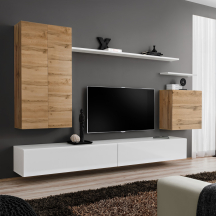 Meblościanka SWITCH SW 2 Wotan / Biały SWITCH BIAŁY / WOTAN Podstawowe