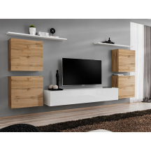 Meblościanka SWITCH SW 4 Wotan / Biały SWITCH BIAŁY / WOTAN Podstawowe