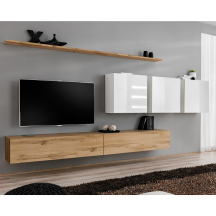 Meblościanka SWITCH SW 7 Wotan / Biały SWITCH BIAŁY / WOTAN Podstawowe