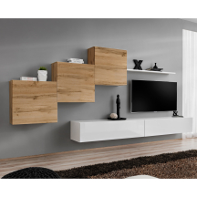 Meblościanka SWITCH SW 10 Wotan / Biały SWITCH BIAŁY / WOTAN Podstawowe