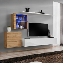 Meblościanka SWITCH SW 15 Wotan / Biały SWITCH BIAŁY / WOTAN Podstawowe