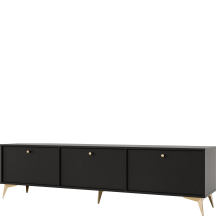 Szafka RTV 303 3K Czarny Grafit TOKYO 1 Podstawowe