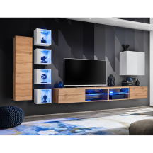 Meblościanka SWITCH SW 26 Wotan / Biały SWITCH BIAŁY / WOTAN Podstawowe