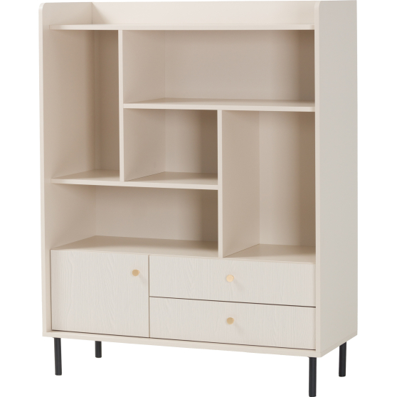 Regał z szufladami GR3 Beż Piaskowy GRANDE Podstawowe