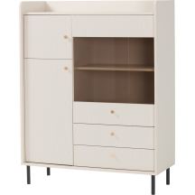 Kredens z szufladami GR2 Beż Piaskowy GRANDE Podstawowe