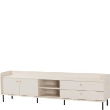 Szafka RTV 210 cm GR7 Beż Piaskowy GRANDE Podstawowe