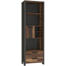 Regał wysoki 2 szuflady CLFR712-C546 CLIF Podstawowe