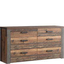 Komoda 6 szuflad NLKK221-C546 CLIF Podstawowe