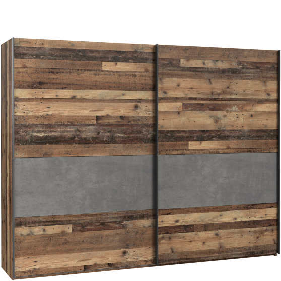 Szafa 2-drzwiowa przesuwna RCQS12411-C754 CLIF Podstawowe