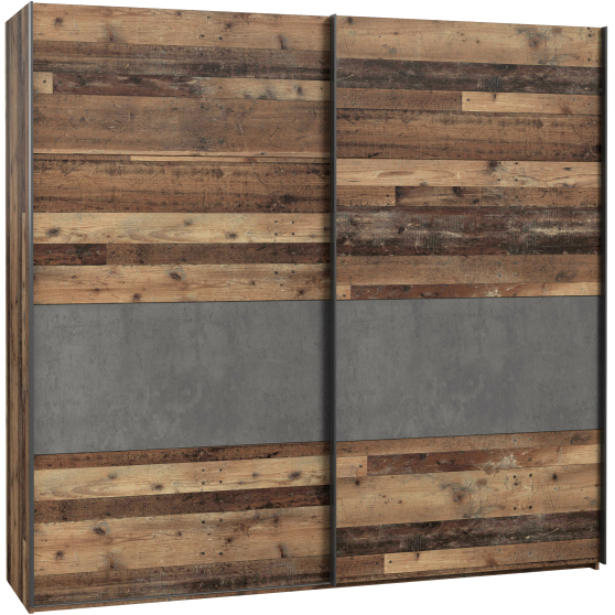 Szafa 2-drzwiowa przesuwna 220 cm RCQS92411-C754 CLIF Podstawowe