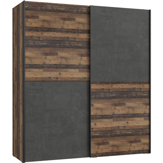 Szafa 2-drzwiowa przesuwna 170 cm W3NS822X1-C754 CLIF Podstawowe