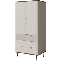 Szafa dwudrzwiowa z szufladami MARLY Podstawowe (1)