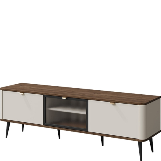 Szafka RTV z witryną MARLY Podstawowe (1)