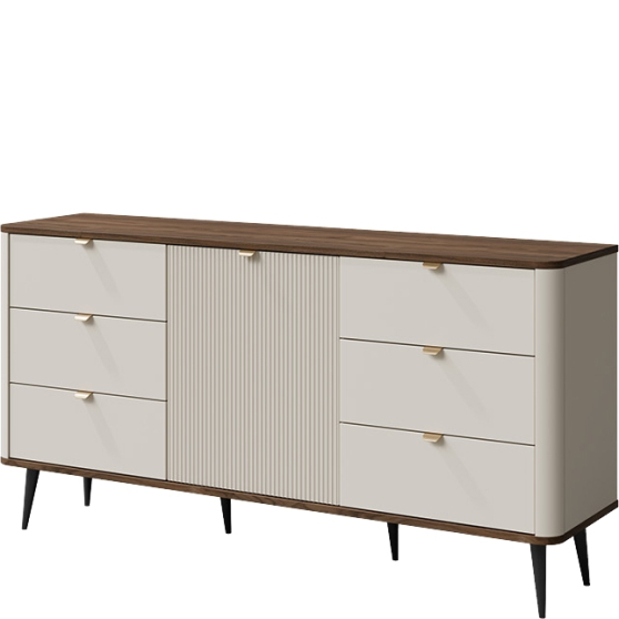 Komoda z drzwiami i szufladami MARLY Podstawowe (1)