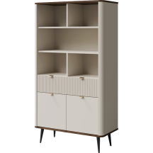 Regał z drzwiami i szufladami MARLY Podstawowe (1)