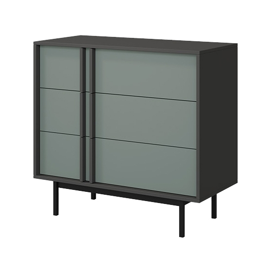 Komoda mała 93 cm ALSY Podstawowe (1)