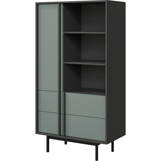 Regał niski z szufladami ALSY Podstawowe (1)