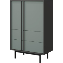 Wysoka komoda szafka z szufladami ALSY Podstawowe (1)