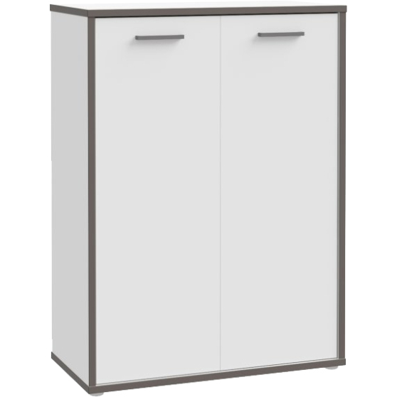Szafka 2 drzwi KFLK321-J53 Biały / Szary KEFLAVIK Podstawowe