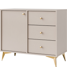 Komoda 814 1F 3S Beż Piaskowy TOKYO 1 Podstawowe