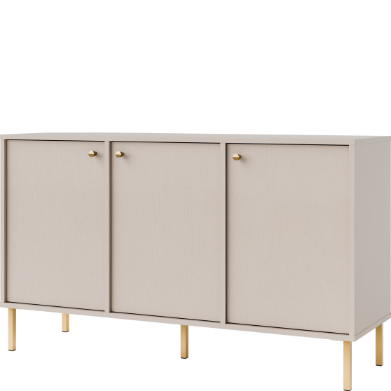 Komoda 813 3F Beż Piaskowy TOKYO 2 Podstawowe