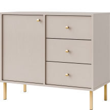 Komoda 814 1F 3S Beż Piaskowy TOKYO 2 Podstawowe