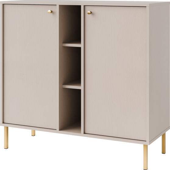 Komoda 822 2F Beż Piaskowy TOKYO 2 Podstawowe