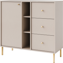 Komoda 824 1F 3SO Beż Piaskowy TOKYO 2 Podstawowe