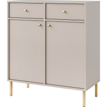 Komoda 826 2F 2SO Beż Piaskowy TOKYO 2 Podstawowe