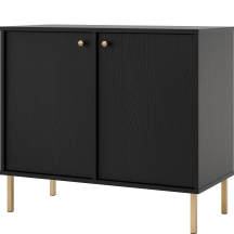 Komoda 812 2F Czarny Grafit TOKYO 2 Podstawowe