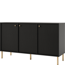 Komoda 813 3F Czarny Grafit TOKYO 2 Podstawowe