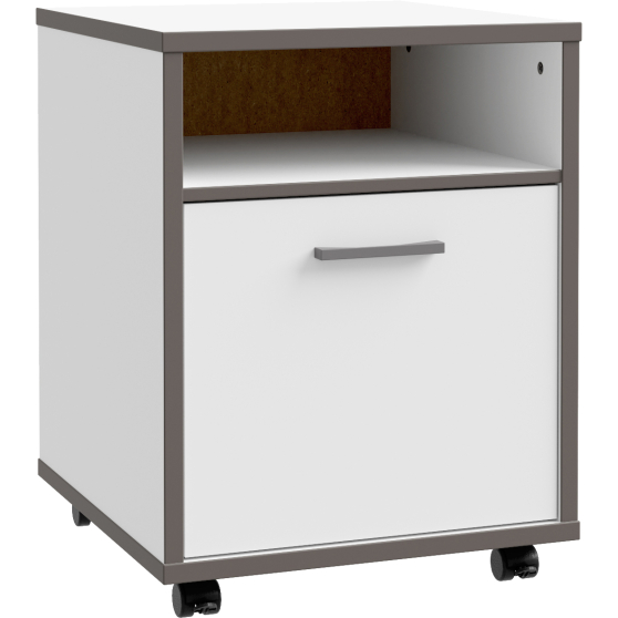 Kontenerek na kółkach KFLK111-J53 Biały / Szary KEFLAVIK Podstawowe