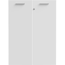 Komplet drzwi z zamkiem 2 szt. KFLF321-120A Biały KEFLAVIK Podstawowe