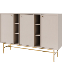 Komoda 823 3F Beż Piaskowy TOKYO 3 Podstawowe