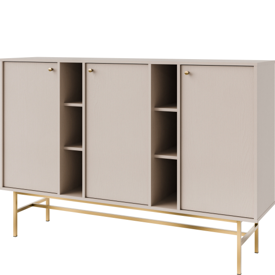 Komoda 823 3F Beż Piaskowy TOKYO 3 Podstawowe