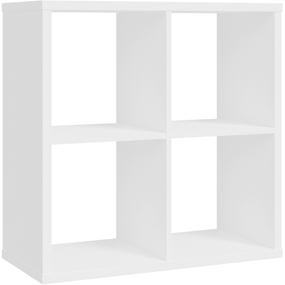 Regał z czterema wnękami MXXR221-120 Biały NET106 Podstawowe