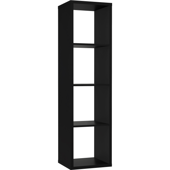 Regał wysoki MXXR411-Z13M Czarny Mat NET106 Podstawowe