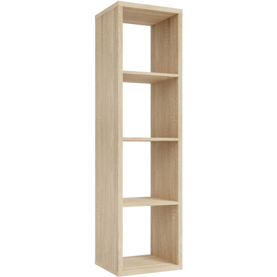 Regał wysoki MXXR411-D30F Dąb Sonoma NET106 Podstawowe