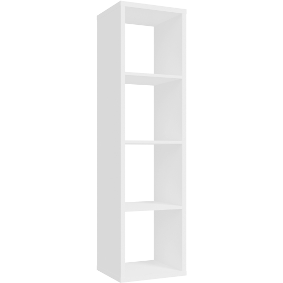 Regał wysoki MXXR411-120 Biały NET106 Podstawowe