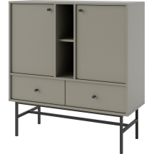 Komoda 825 2F 2S Eukaliptus TOKYO 3 Podstawowe