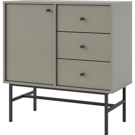 Komoda 814 1F 3S Eukaliptus TOKYO 3 Podstawowe